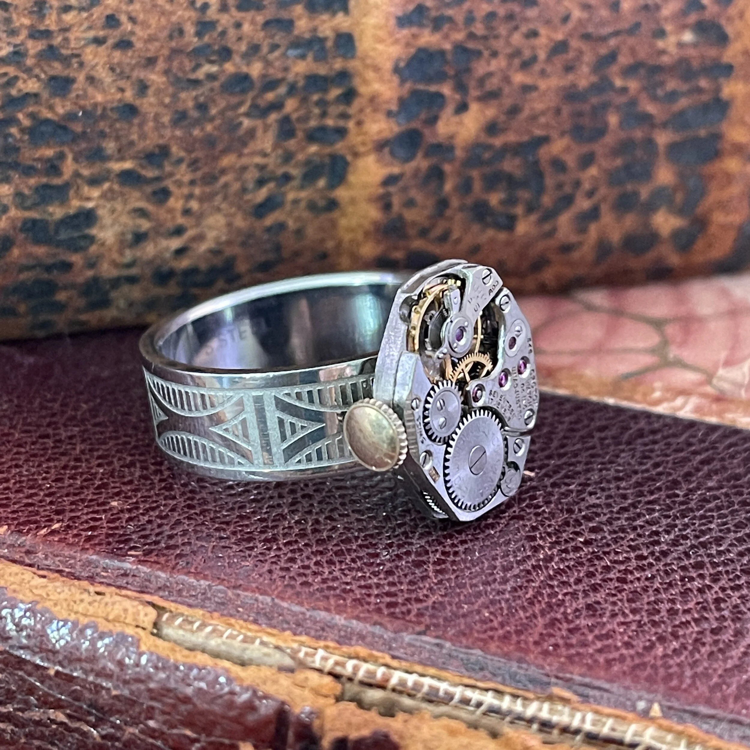 Watch Mechanics Ring - Size 13 1/4 — Rewind